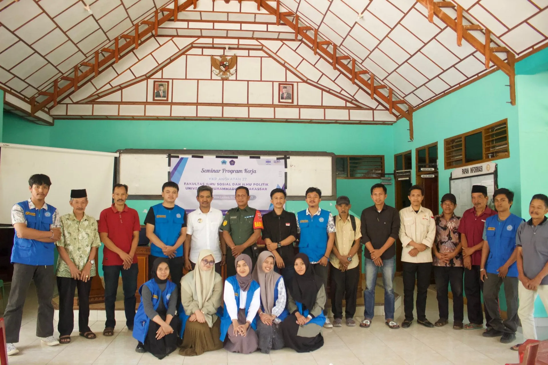 Mahasiswa KKP Angkatan 27 FISIP Unismuh Gelar Seminar Program di Desa Labbo Kabupaten Bantaeng