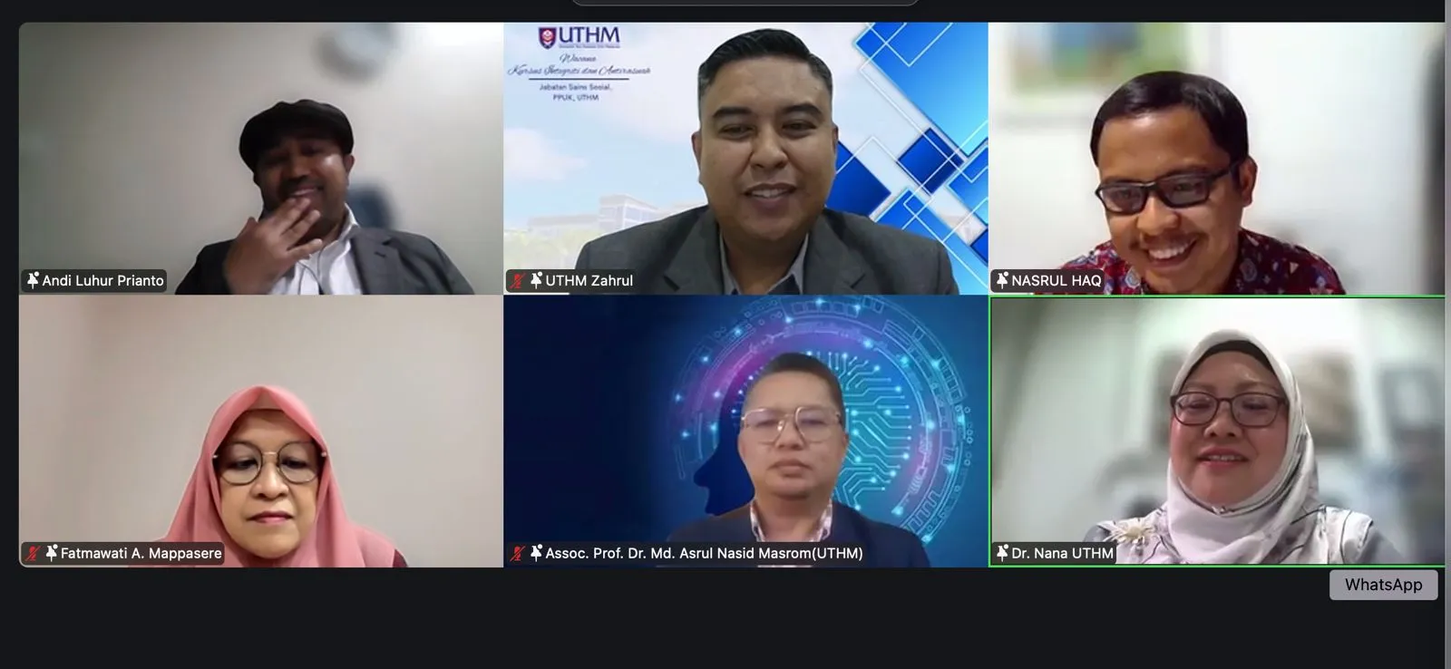 FISIP Unismuh–FPTP UTHM Gelar Kuliah Tamu Internasional soal Penguatan Metodologi Riset