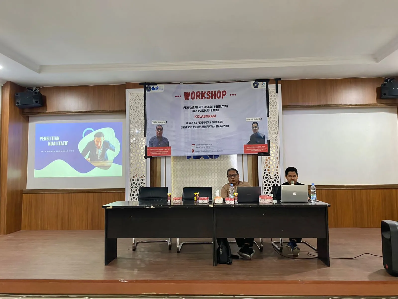 Prodi Pendidikan Sosiologi Unismuh Gelar Workshop Metodologi Penelitian dan Publikasi Ilmiah