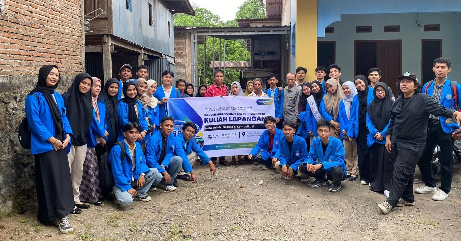 Sukseskan Kampus Merdeka Prodi Komunikasi Unismuh Makassar Kuliah Lapangan Pada Masyarakat Bugis Bollangi Gowa