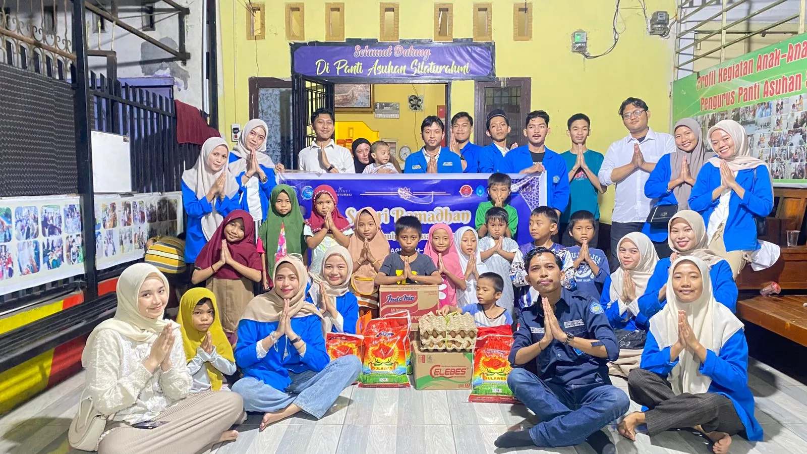 Safari Ramadan, BEM FEB Unismuh Berbagi Sembako dan Kebersamaan Bersama Anak Panti