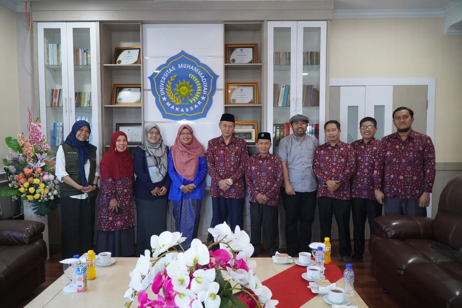 Rektor Unismuh Terima Kunjungan Ilmuwan Universiti Utara Malaysia