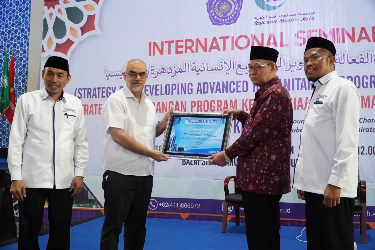 Pendiri Yayasan Muslim Asia Asal Dubai, Dukung Unismuh Dirikan Prodi Manajemen Kebencanaan