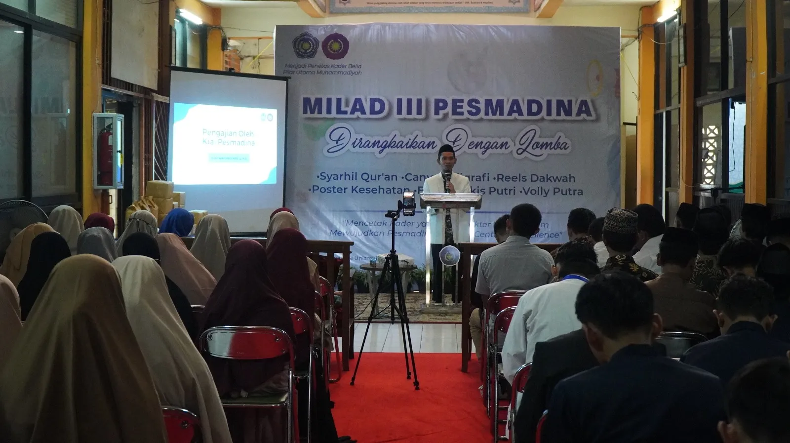 Gelar Peringatan Milad ke III, Pesmadina Berkomitmen Dukung Keunggulan Kampus Unismuh Makassar