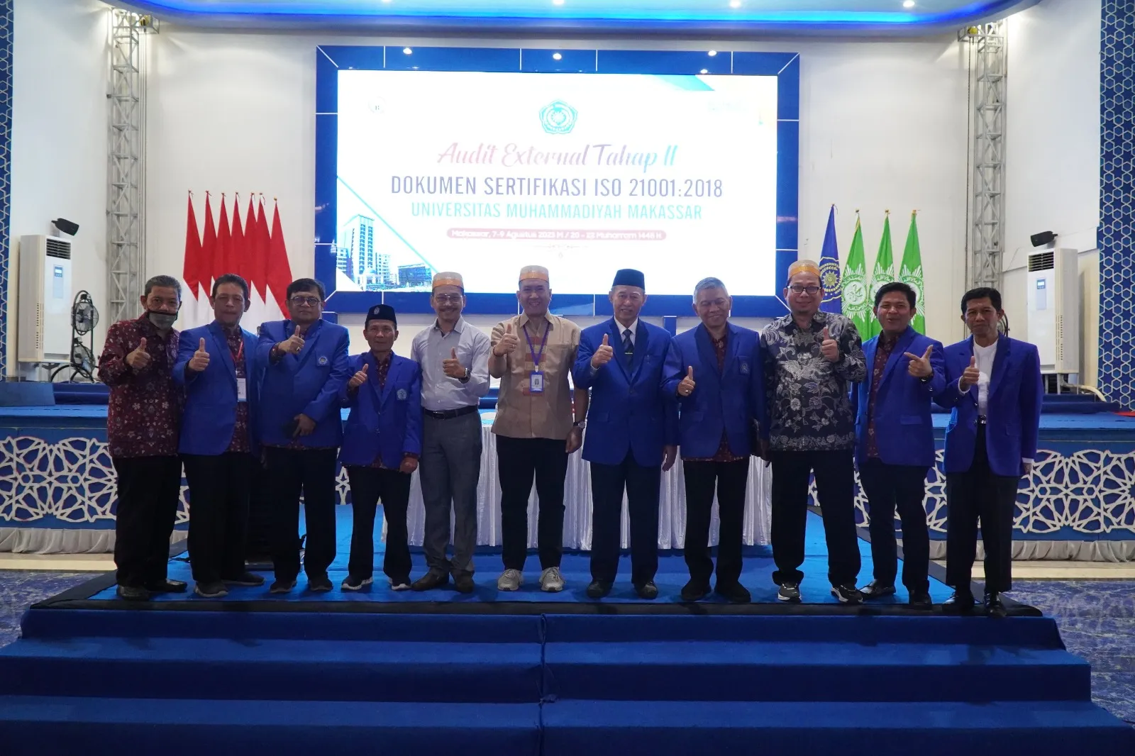 Unismuh Makassar Gelar Audit Eksternal ISO 21001:2018 Tahap Kedua