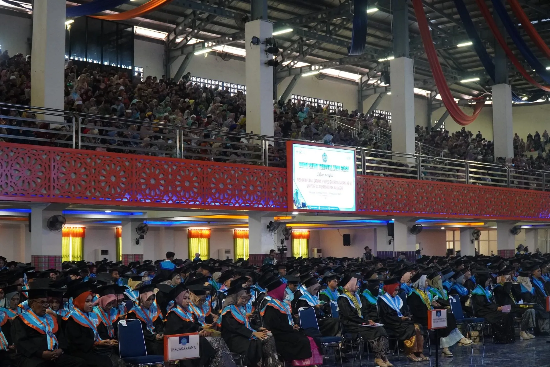 Wisuda ke 80 Unismuh Makassar, Rektor Kukuhkan 1805 Alumni, 1103 Lulus dengan Predikat Cum Laude