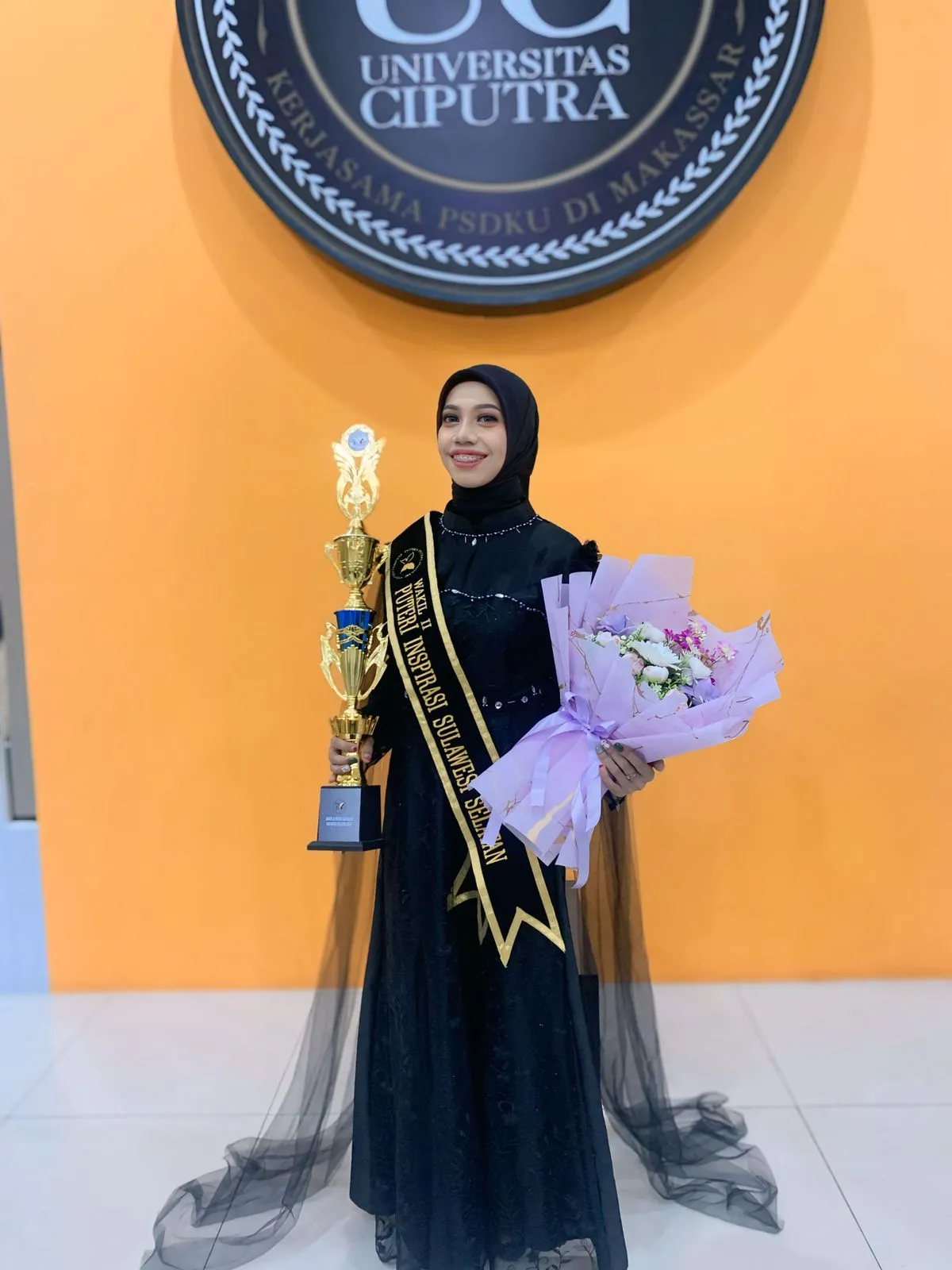 Mahasiswa Unismuh Makassar, Raih Juara dalam pemilihan Puteri Inspirasi Sulsel 2024
