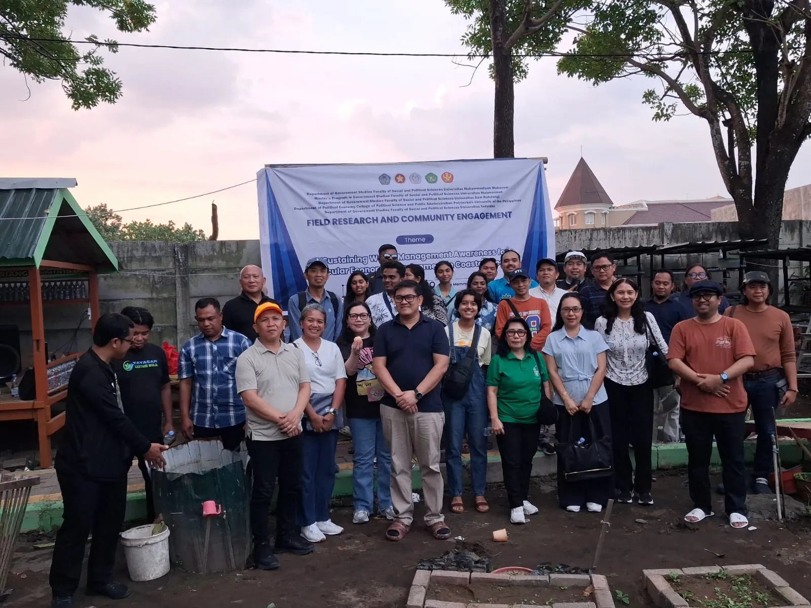 FISIP Unismuh Gelar PKM Kolaboratif Internasional Bersama Mitra Indonesia, Filipina, dan India