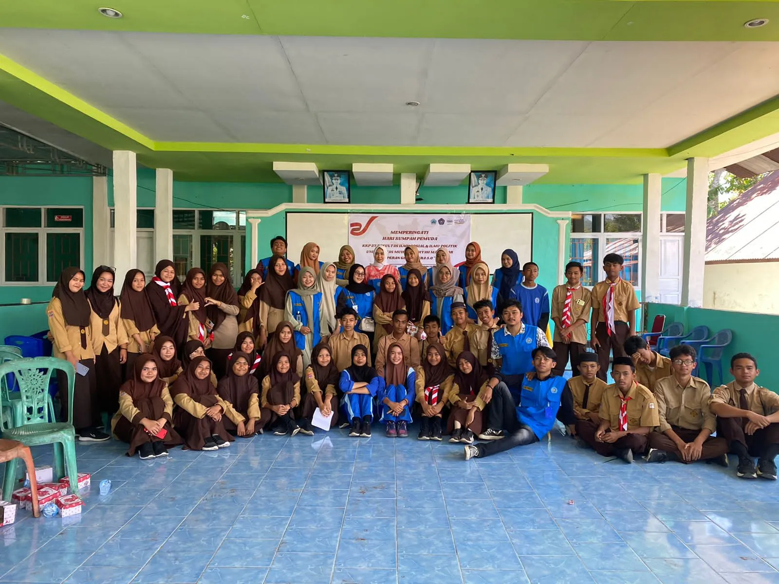 Refleksi Hari Sumpah Pemuda, Mahasiswa KKP Fisip Unismuh adakan Sharing Session