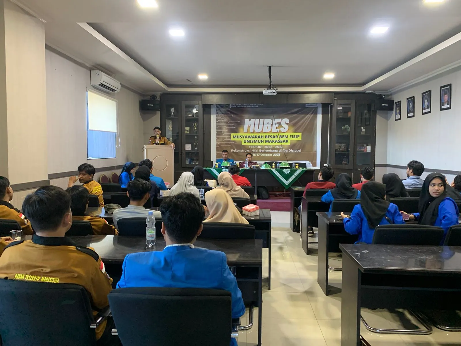 BEM FISIP Unismuh Makassar Gelar Musyawarah Besar, Rekonstruksi Nilai Kelembagaan di Era Disrupsi