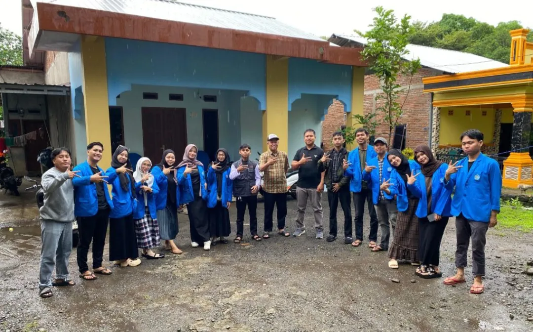 Mahasiswa Ilmu Komunikasi Unismuh Observasi Tradisi Bugis di Bollangi Gowa