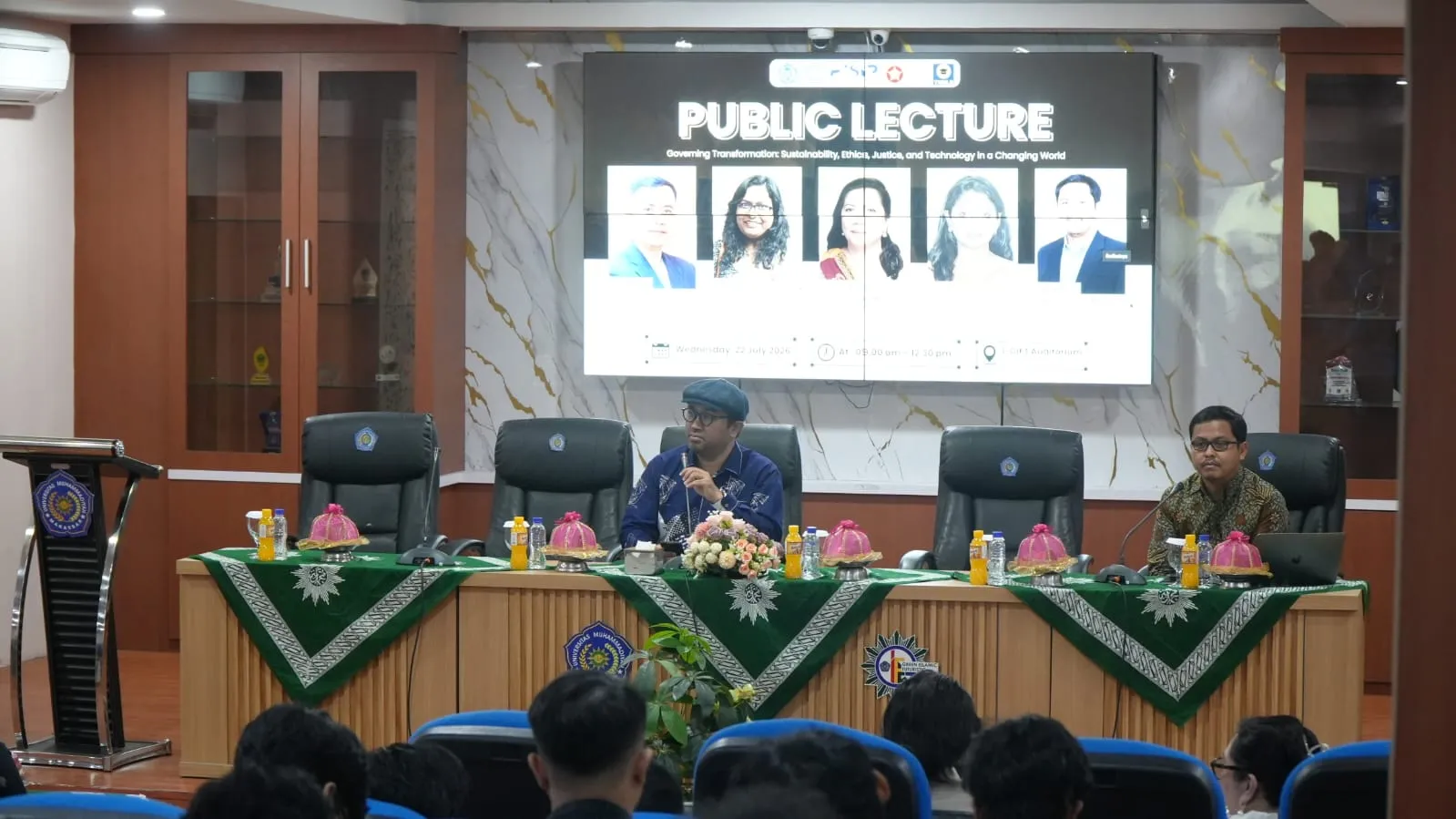Buka Kuliah Umum Internasional, Dekan FISIP Unismuh: Transformasi Pemerintahan Harus Bertumpu pada Etika dan Keadilan