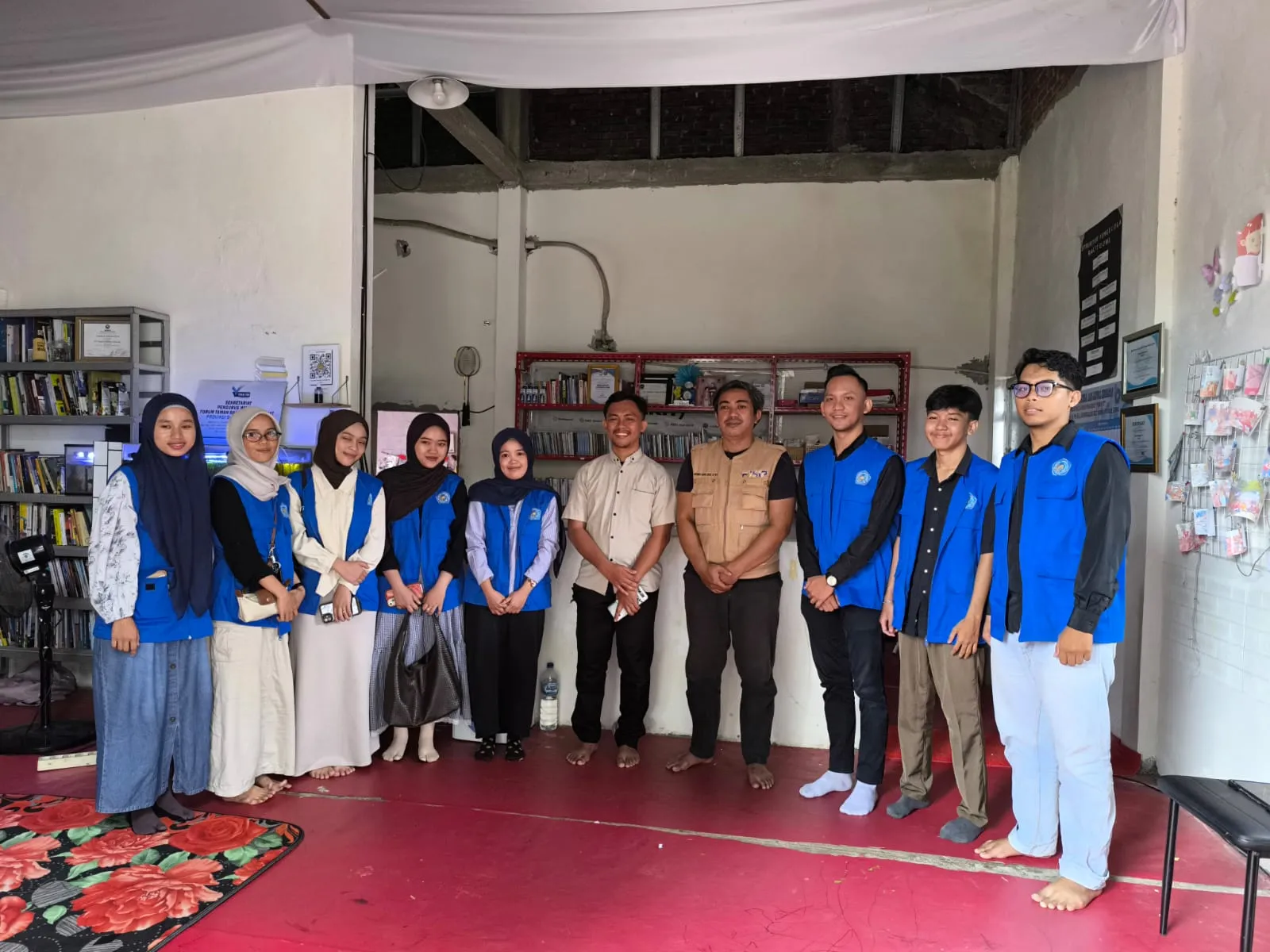 Mahasiswa FISIP Unismuh Diterima di RAKIT Gowa, Dorong Lahirnya Perda Literasi