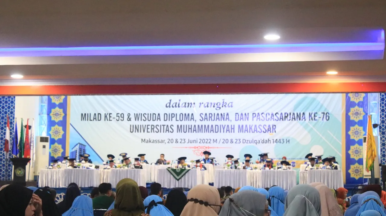 59 Tahun Unismuh Makassar, Hasilkan 68 Ribu Alumni dan Sederet Prestasi