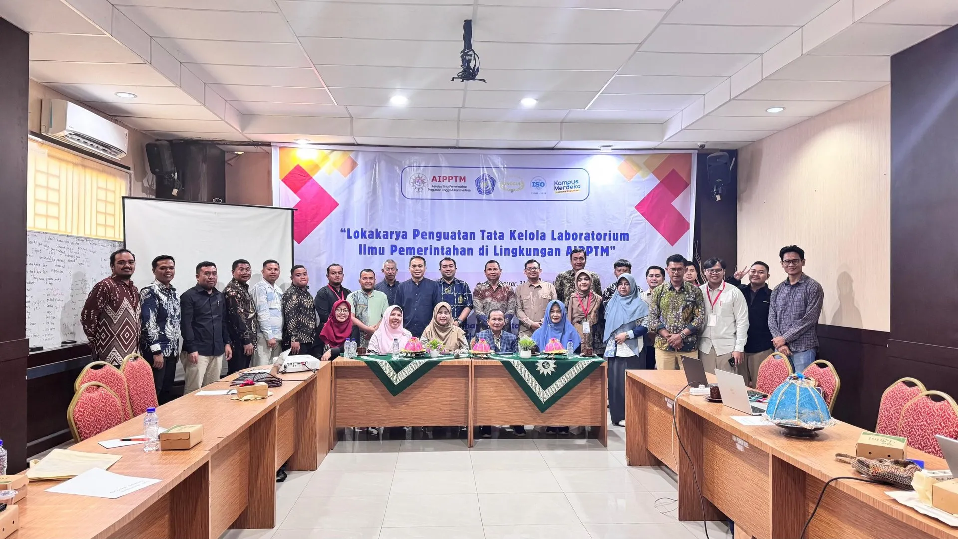 Unismuh Makassar Tuan Rumah Workshop Penguatan Tata Kelola Laboratorium Ilmu Pemerintahan Perguruan Tinggi Muhammadiyah