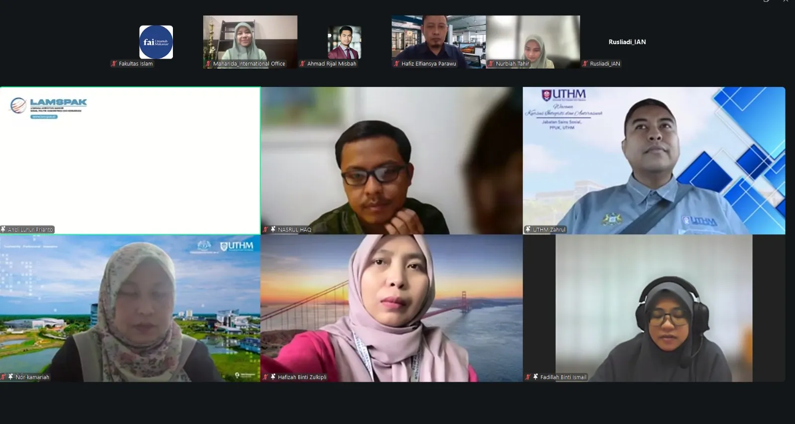 FISIP Unismuh Makassar Gelar International Guest Lecture, Akademisi UTHM Bahas Tata Kelola dan Kepemimpinan Universitas