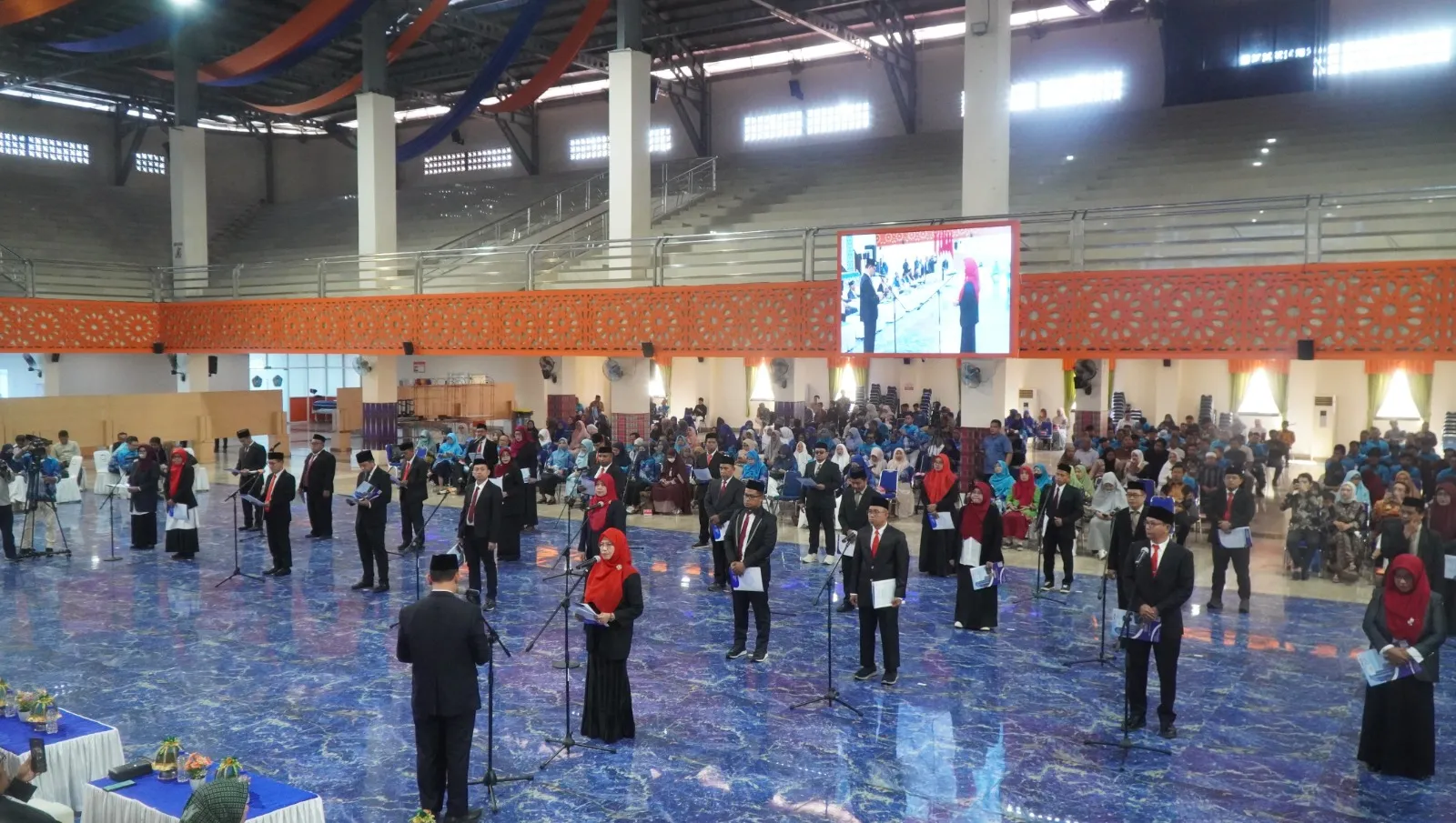 Unismuh Makassar Lantik 32 Pejabat Baru, Rektor Tegaskan Sinergi dan Fokus Akreditasi