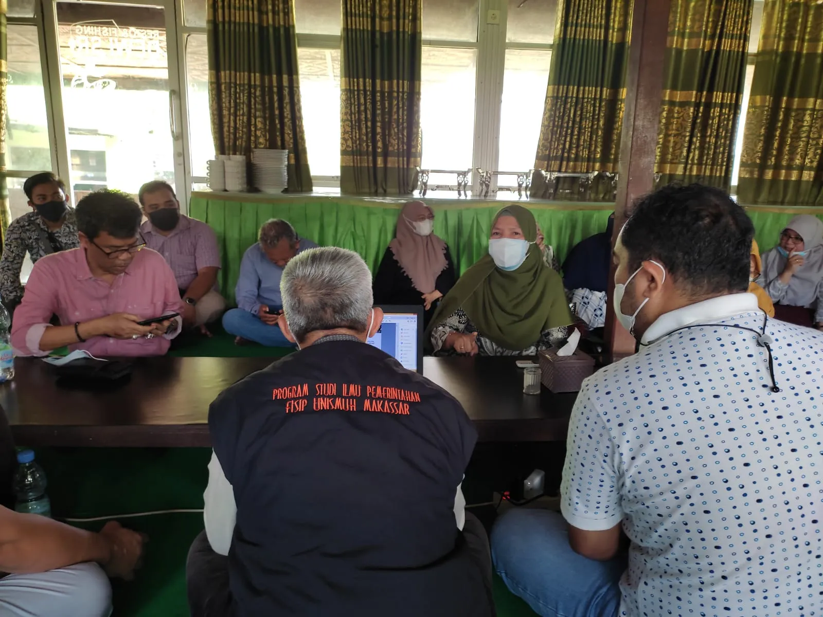 Dekan Fisip Unismuh Perkenalkan Wakil Dekan Baru Pada Rapat Evaluasi Akhir dan Awal Semester Perkuliahan