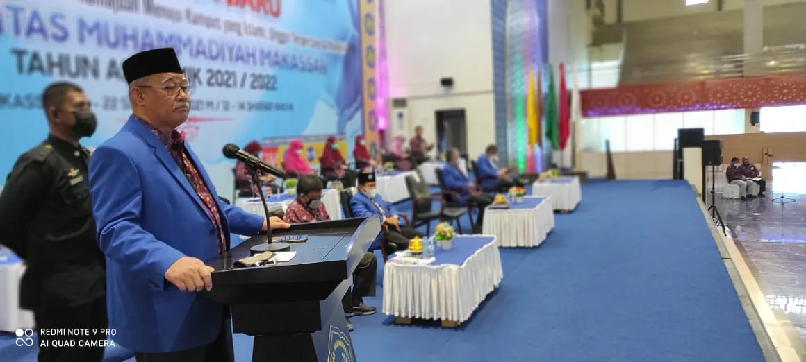 Rektor Prof Ambo Asse Minta Maba 2021 Komitmen Kuliah Empat Tahun di Unismuh Makassar