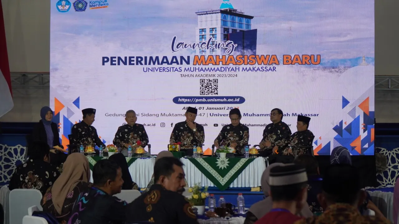 155 Kepala SMA, SMK, dan MA se-Indonesia Timur Hadiri Peluncuran Penerimaan Maba Unismuh Makassar