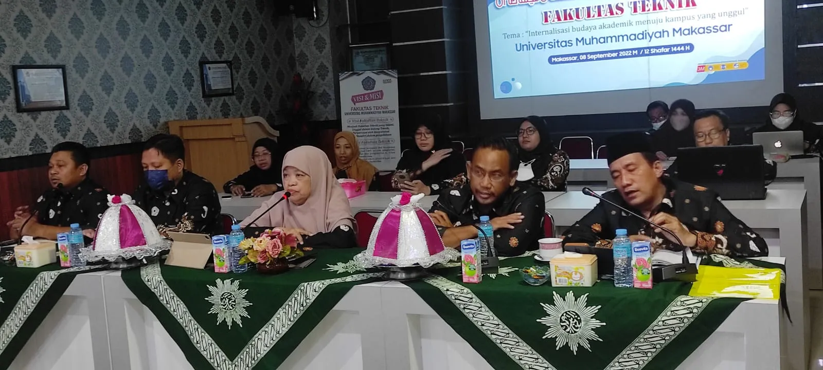 Orientasi Akademik Maba Teknik Unismuh, Dekan: Jangan Tinggalkan Kampus Tanpa Ijazah