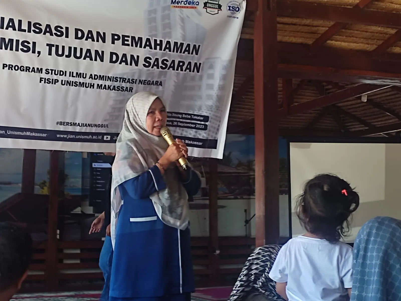 FISIP Unismuh Makassar Gelar Rapat Evaluasi dan Persiapan Pembelajaran 2023-2024 di Villa Saung Beba Galesong Takalar
