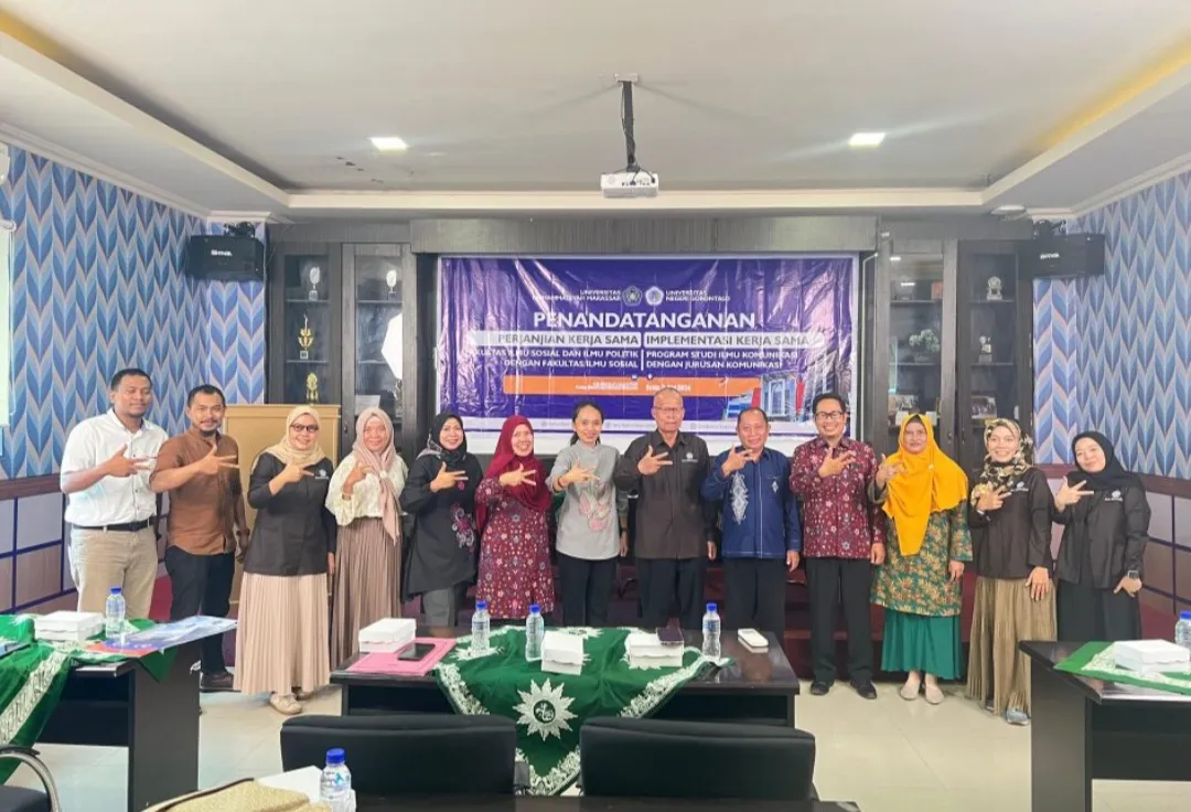 FISIP Unismuh Makassar dan Universitas Negeri Gorontalo Resmi Kerja Sama, Berikut Isi Kesepakatannya
