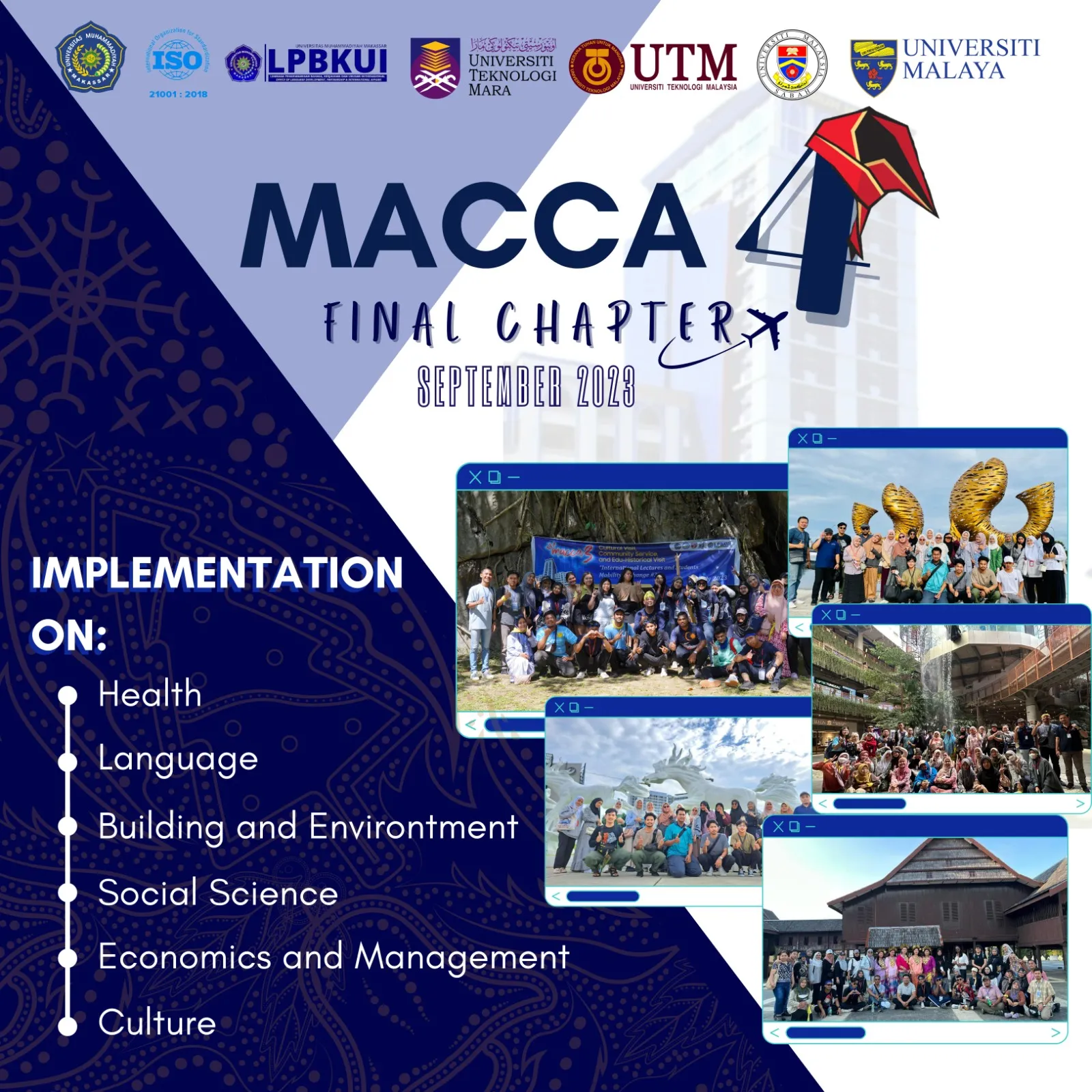 MACCA Season IV Unismuh Makassar: Eksplorasi Akademik dan Budaya dalam Satu Panggung Internasional